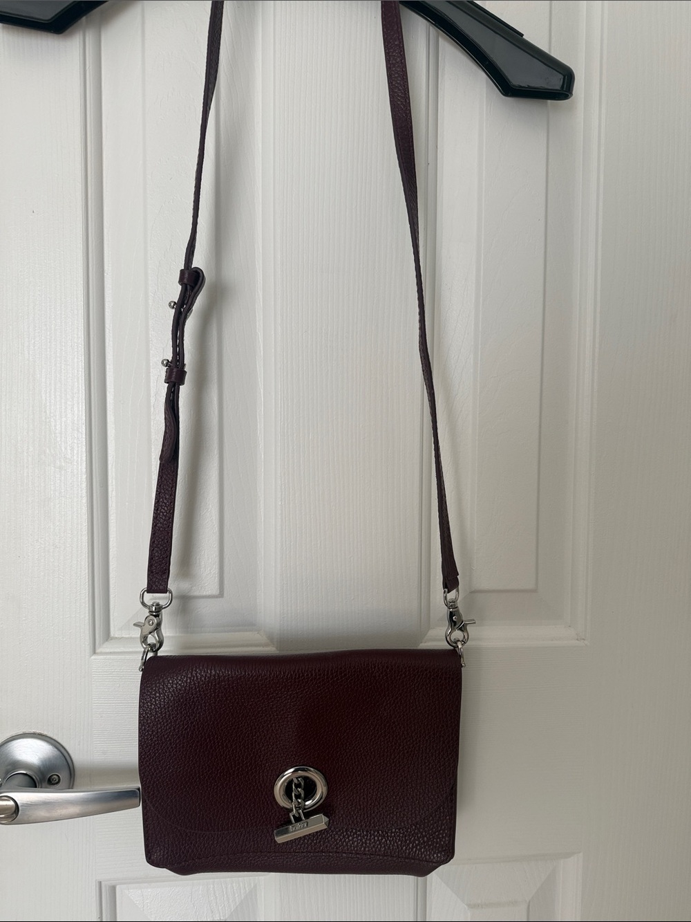 Botkier Crossbody Shoulder Bag in Deep Plum